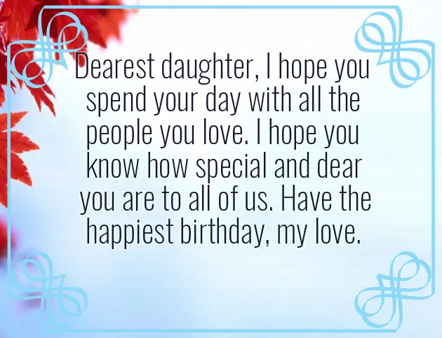 Birthday Wish To A Beautiful Girl