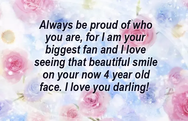 Happy 4Th Birthday My Daughter Happy 4Th Birthday My Daughter