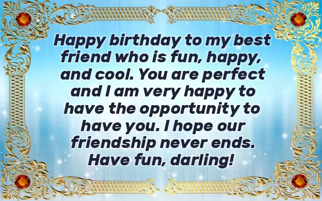 Birthday Wishes To My Friend Female Birthday Wishes To My Friend Female