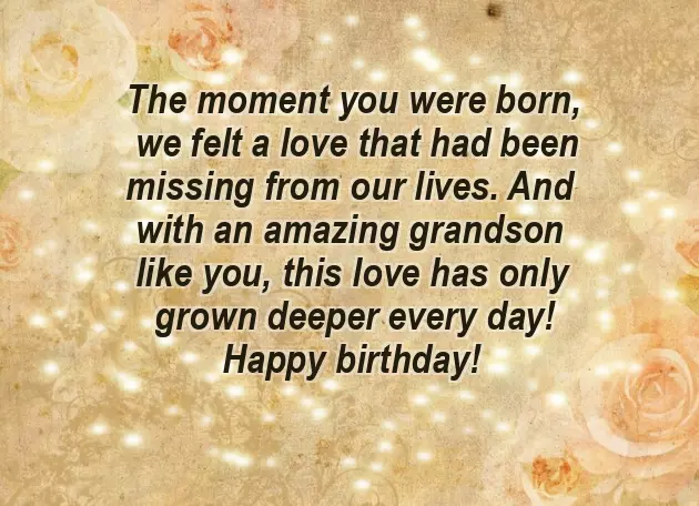 Birthday Wishes For Grandson 6Th Birthday