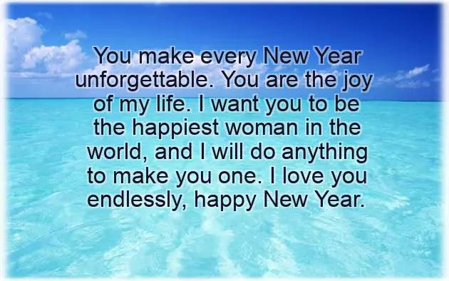 Romantic New Year Wishes