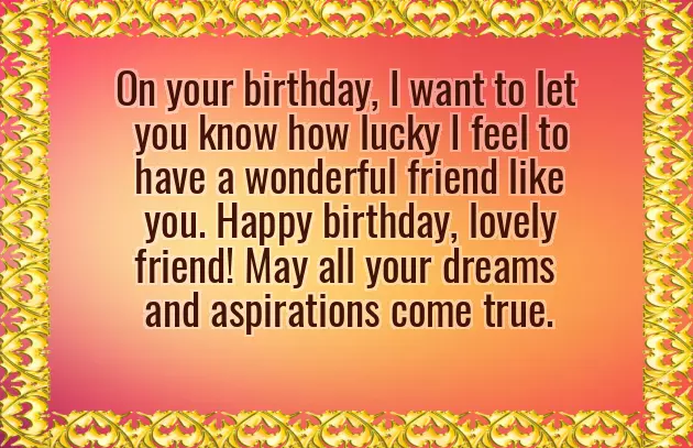 Happy Birthday Wishes Quotes For Friend