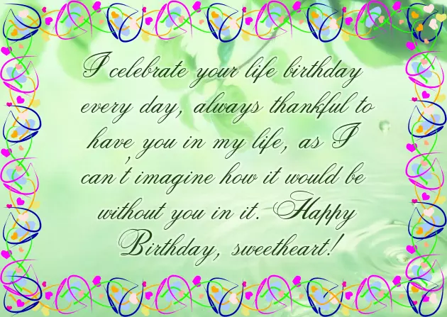 Sweet Birthday Message For A Friend
