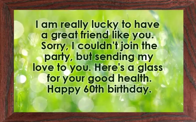 Wishes 60Th Birthday