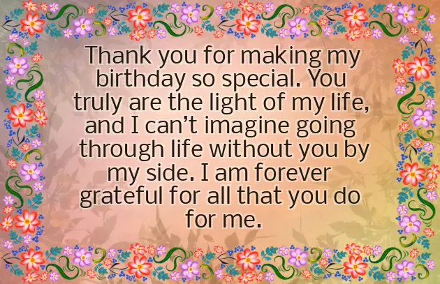 Quotes To Say Thank You For Birthday Wishes