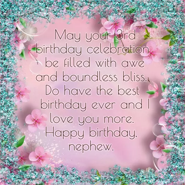 3 Year Old Boy Birthday Wishes