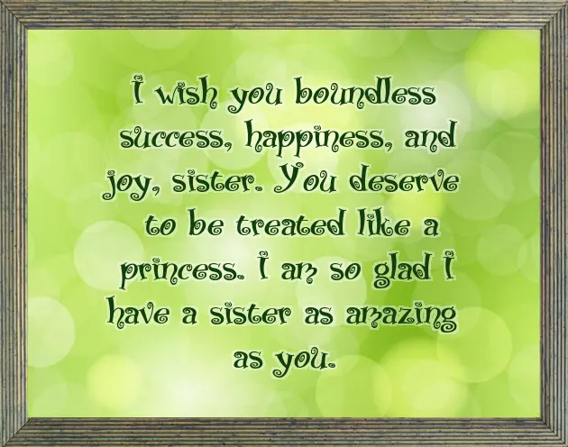 Best Wishes For My Sister Birthday