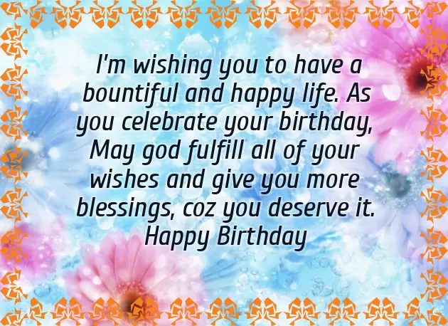 Happy Birthday Sister Religious