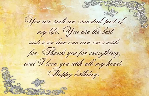 Birthday Wishes To Sister In Law Birthday Wishes To Sister In Law