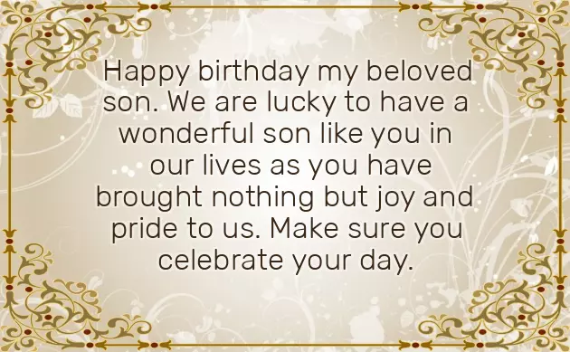 Happy Birthday To My Second Son Happy Birthday To My Second Son