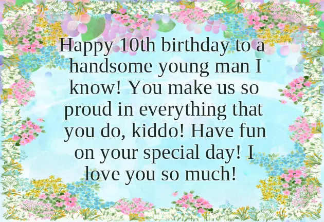 Birthday Wishes For My 10 Year Old Daughter