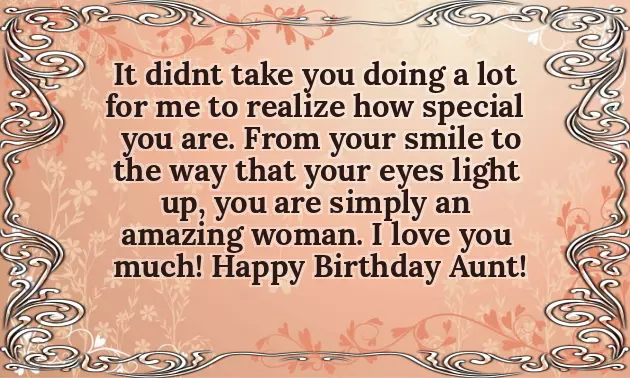 Happy Birthday To You Aunty