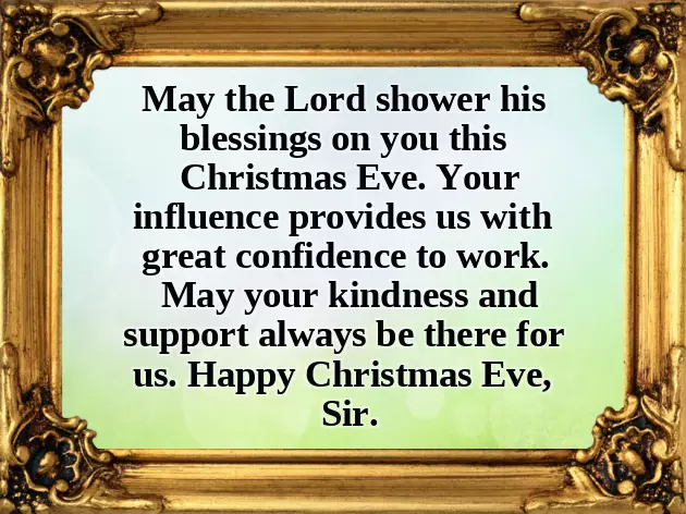 Christmas Eve Wishes