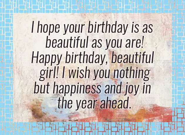 Close Girl Friend Birthday Wishes