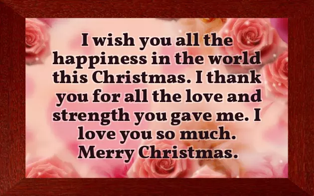 Happy Christmas Wishes