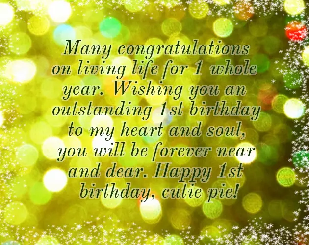 Birthday Wishes To 1 Year Old Boy Birthday Wishes To 1 Year Old Boy