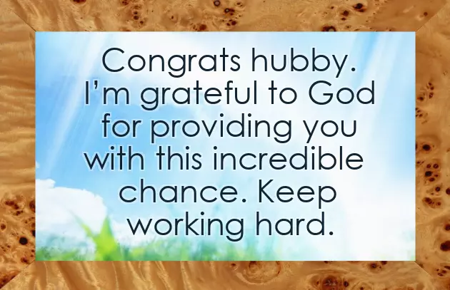 Promotion Wishes To Husband Promotion Wishes To Husband