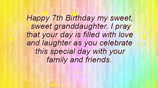 Happy Birthday To My Special Granddaughter Happy Birthday To My Special Granddaughter