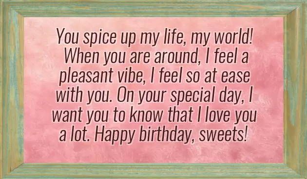 Birthday Blessing For Girlfriend