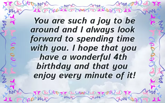 Happy 4Th Birthday Wishes For Girl Happy 4Th Birthday Wishes For Girl