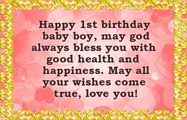 Happy Birthday To 1 Year Baby Boy Happy Birthday To 1 Year Baby Boy