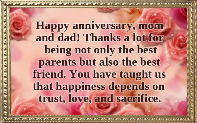 Wishes Of Anniversary For Mom And Dad Wishes Of Anniversary For Mom And Dad