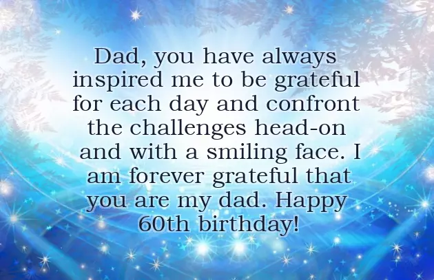 Birthday Wishes At 60