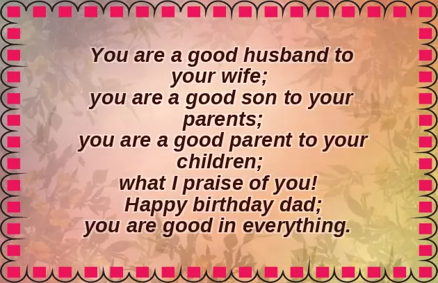 Birthday Wishes For Father Birthday Wishes For Father