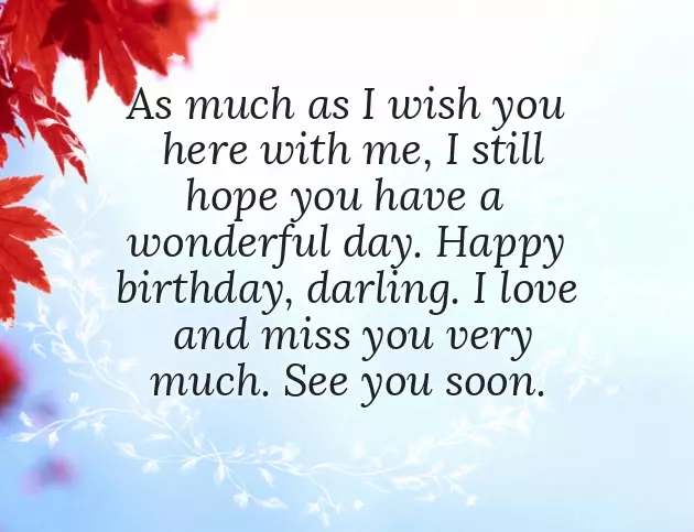 Wishes For Birthday To Boyfriend