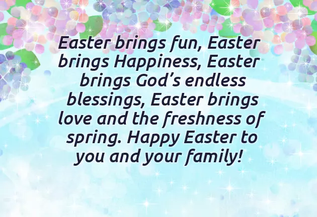 Easter Wishes Text