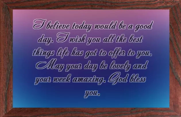 Monday Blessings Messages