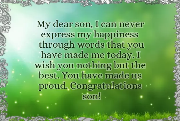 Message For Graduation