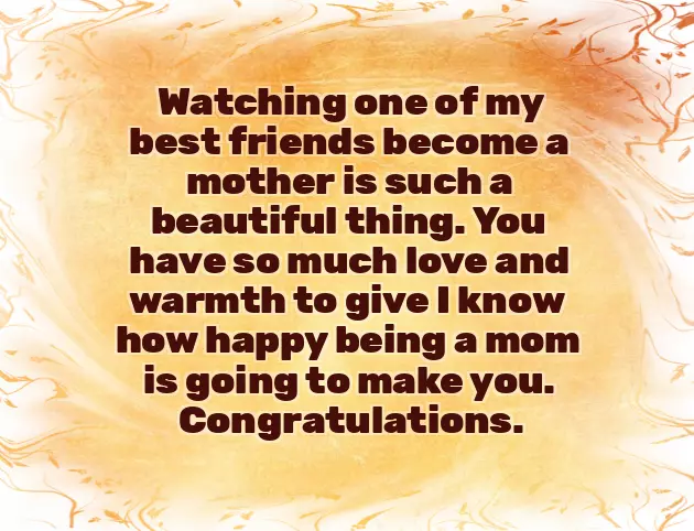 Congratulations To A New Mother