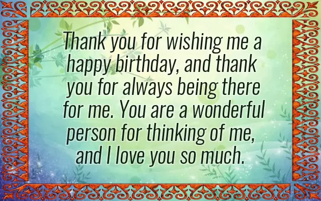 Thank U Quotes To Friends For Birthday Wishes