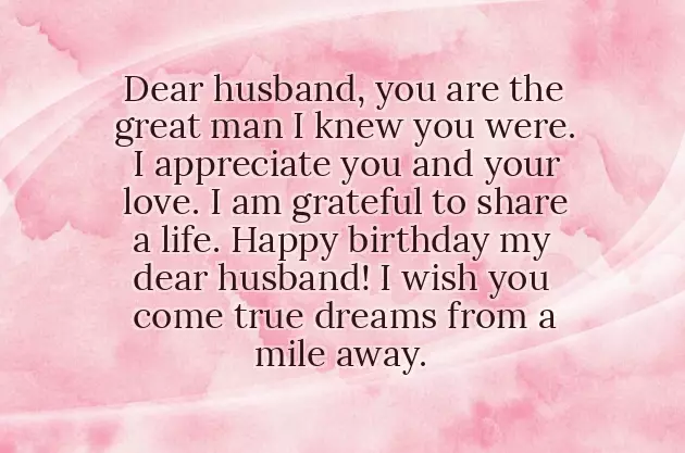 Happy Birthday My Husband Letter Happy Birthday My Husband Letter