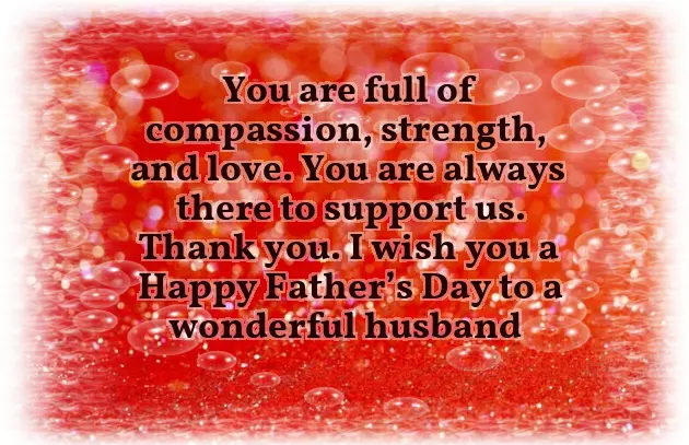 Fathers Day Message To Your Husband