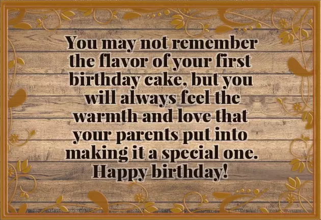 Birthday Wishes To 1 Year Boy