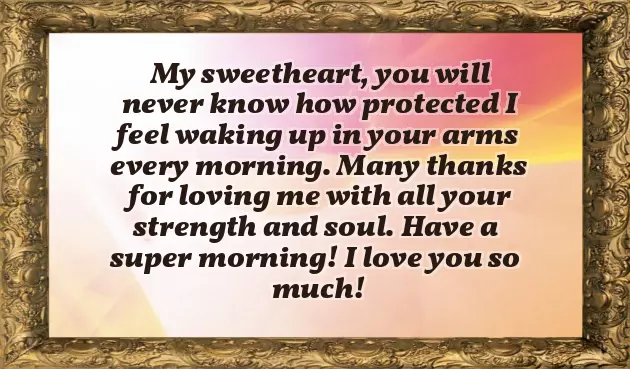 Early Morning Message To Girlfriend