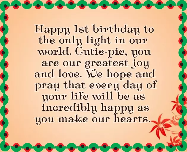 Happy Birthday Wishes 1 Year Boy Happy Birthday Wishes 1 Year Boy