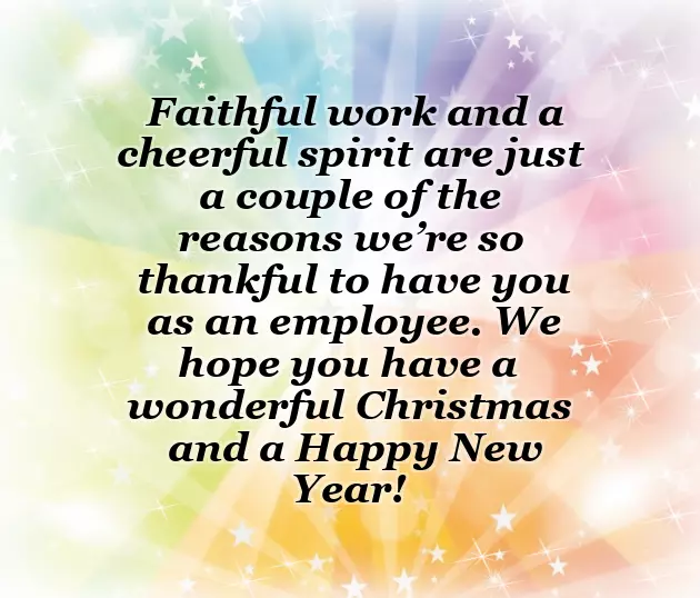 Christmas Messages To Employees Christmas Messages To Employees
