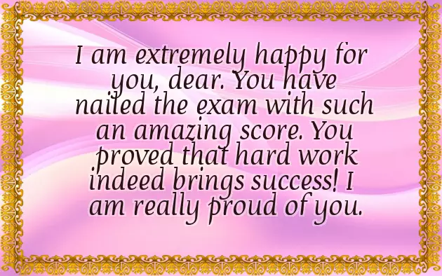 Congratulations Message For Scoring Good Marks Congratulations Message For Scoring Good Marks