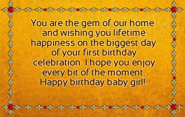Little Baby Girl Birthday Quotes