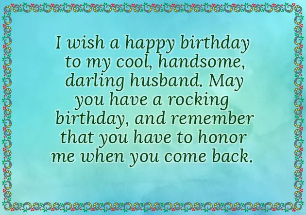 Birthday Wishes For Husband Long Distance Relationship