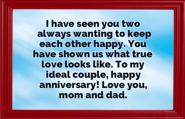 Parents Wedding Anniversary