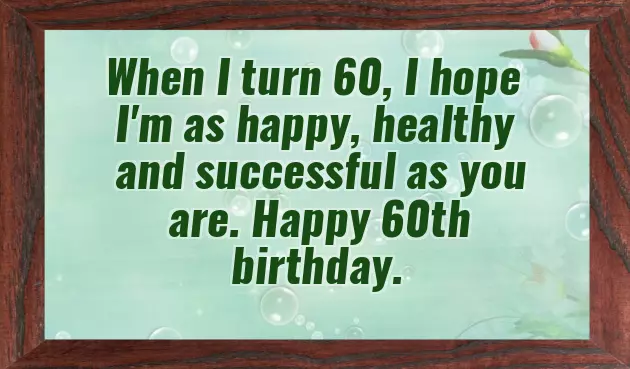 Happy Birthday 60Th Lady