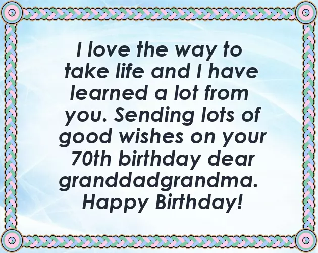 Birthday Wishes For 70Th Birthday Wishes For 70Th