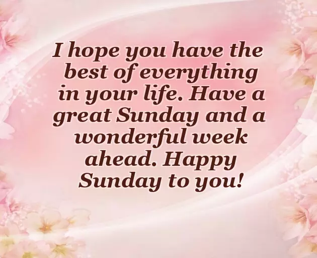 Happy Sunday Morning Greetings Happy Sunday Morning Greetings