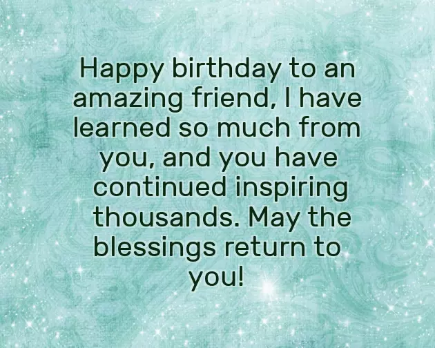 Birthday Wishes To My Guy Friend