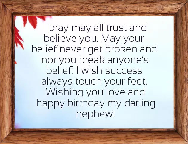 Wishes To Nephew Birthday