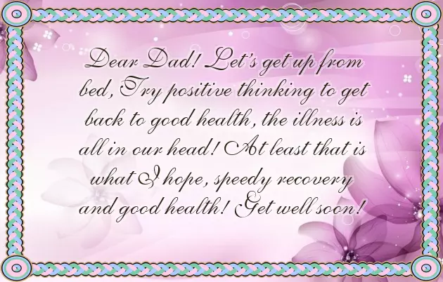Get Well Soon Daddy Quotes